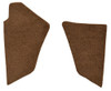 ACC Carpet 1988-1998 Chevrolet K3500 Kick Panel Carpet Inserts W/O Cardboard, Cutpile - ACC-21948