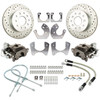 The Right Stuff Ford 9" Rear End W/Large Bearing, Rear Disc Brake Conversion Kit - (ZDCRD01-P)