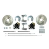 The Right Stuff Ford 8.8" Rear End W/5-Lug Axles, Rear Disc Brake Conversion Kit - (ZDCRD03-P)