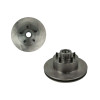 The Right Stuff 1965-72 Mopar B/E-Body, 8" Booster, 4-Wheel Power Disc Brake Conversion Kit - (MDC42DC-P)