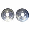 The Right Stuff 1988-1998 K-10 2WD Standard duty Rotor Drilled and Slotted, Zinc Coated; Pair - BR85ZDC