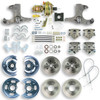 The Right Stuff 63-66 GM C10/C15 Truck/Suburban W/2WD, Power 4-Wheel Disc Brake Conversion Kit - TDC6356-P