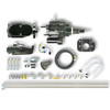 The Right Stuff 67-74 GM A/F/X-Body, Black Hydro Boost Booster and Master Cylinder Combo Disc/Disc - BHB015672