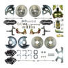 The Right Stuff 1970-1972 Monte Carlo Power 8 Booster 2 Drop 4-Wheel Disc Brake Conversion Kit - AFXDC21D-PMC
