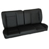  PUI Interiors  60" Sport Mod I Bench Seat Blk Vinyl Wide Blk Insert Blk Thread w/o Cupholder - (RM-BA11X1X) 