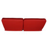  PUI Interiors  60" Sport Mod I Bench Seat Red Vinyl Wide Red Insert Red Thread w/o Cupholder - (RM-BA22X2X) 
