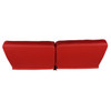  PUI Interiors  60" Sport Mod I Bench Seat Red Vinyl Wide Red Insert White Thread w/Cupholder - (RM-BA22X6C) 