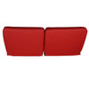  PUI Interiors  60" Sport Mod II Bench Seat Red Vinyl Red/Blk Insert Blk Thread w/o Cupholder - (RM-BB2211X) 