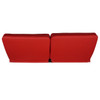  PUI Interiors  60" Sport Mod II Bench Seat Red Vinyl Thin Red Insert Blk Thread w/o Cupholder - (RM-BB22X1X) 