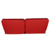  PUI Interiors  60" Sport Mod II Bench Seat Red Vinyl Thin Red Insert White Thread w/Cupholder - (RM-BB22X6C) 