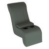  PUI Interiors Truck Console - Gray Vinyl, Gray Thread, with Cupholders and with Storage - (RM-CA44) 