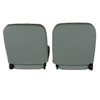  PUI Interiors Low Back Bucket Sport Mod II Seat Set, Gray Vinyl Narrow Gray Insert Gray Thread - (RM-UB44X4) 