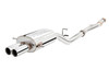  XForce 2002-2007 Subaru WRX Stainless 3" Cat-Back System w/Oval Mufflers & Twin Tips - (XFE-ES-SW05-MP01-CBS) 