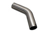 XForce Mandrel Bend 304SS Polished 4" 45 degree 1.5D 6" Leg - (XFE-MS400-45) 