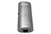  XForce 304 SS Oval Muffler 8"x 5" x 24" East West 3" centre inlet dual 2.5" Outlet - (XFE-VX9E-24325) 