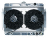  Cold Case Radiators 64-65 Chevelle/El Camino w/Auto Trans, Aluminum Radiator & Dual 12 Inch Fan Kit - (CR-CHE541AK) 