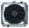  Cold Case Radiators 67-69 Mustang w/Manual Trans, 20" Aluminum Performance Radiator & 16" Fan Kit - (CR-FOM560K) 