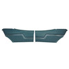  PUI Interiors 1971 Chevrolet Chevelle Hardtop Pre-Assembled Blue Rear Door Panels - (PD249-6C) 