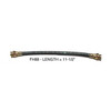The Right Stuff 67-68 Full Size Pontiac w/Front Disc/70-72 Mopar A-Body (All), Front Brake Flex Hose, Braided Stainless, Each - (FH88S)