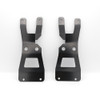 Trim Parts 1970-1971 Challenger Rear Wing Spoiler Reinforcement Brackets - (MP205)