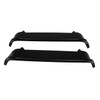 Trim Parts 1969-1972 Mopar A/B-Body Twin Hood Scoop Black Bezels Only, Right and Left Hand - (MPA17PB) 