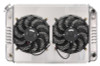  Cold Case Radiators 79-93 Mustang w/LS Swap Aluminum Radiator Kit w/Dual 12" Fans - (CR-LMM576K) 
