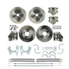  The Right Stuff 71-72 C10 Rear Disc Brake Conversion Kit w/Matching Front Rotors & Calipers - (T71DC05-P) 