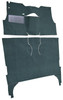  ACC Carpet 1956 Chevy Bel Air Floor Carpet, 4DR Sedan w/Bucket Seat, Loop Material - (ACC-16771) 