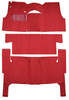  ACC Carpet 1956 Chevy Two-Ten Series Passenger Area Carpet, 2DR Wagon w/Bench Seat, Loop - (ACC-24676) 
