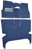  ACC Carpet 1957 Chevy Bel Air Sport Sedan Floor Carpet, 4DR Hardtop w/Bucket Seat, Loop - (ACC-24933) 