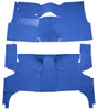  ACC Carpet 1957 Chevy Bel Air Floor Carpet, 4DR Hardtop w/Bench Seat, Loop Material - (ACC-4498) 