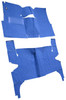 ACC Carpet 1957 Chevy Bel Air Floor Carpet, 4DR Hardtop w/Bench Seat, Loop Material - (ACC-4498) 