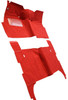  ACC Carpet 1955 Chevy Bel Air Floor Carpet, 4DR Sedan w/Bench Seat, Loop Material - (ACC-4504) 