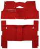  ACC Carpet 1955 Chevy Bel Air Floor Carpet, 4DR Wagon, Loop Material - (ACC-4506) 