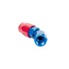 Earls Performance Earl's 45 Degree Swivel-Seal® Hose End -6 AN - Red/Blue - Clamshell Package - (804506ERLP)