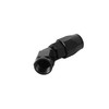 Earls Performance Earl's 45 Degree Swivel-Seal® Hose End -6 AN - Black - Clamshell Package - (AT804506ERLP)