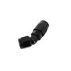 Earls Performance Earl's 45 Degree Swivel-Seal® Hose End -6 AN - Black - Clamshell Package - (AT804506ERLP)
