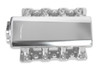 Holley EFI Sniper EFI Low-Profile Sheet Metal Intake Manifold GM LS1/LS2/LS6 92mm Silver - (EFI-820101-1)