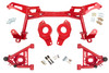 UMI Performance 1982-1992 GM F-Body Tubular K-member & A-arm Package, Factory Springs, Red - (UMI-240131-R)