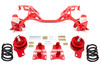 UMI Performance 82-92 F-Body LSX Tubular Road Race K-Member w/Weight Jack 1050lb Spring Red - (UMI-2415-3-R)