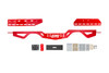  UMI Performance 1978-1988 GM G-Body Modular Transmission Crossmember, Adjustable, Red - (UMI-3108-R) 