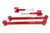  UMI Performance 1964-1967 GM A-Body Lower Control Arm & Adj Upper Control Arm Kit, Red w/Rod End - (UMI-401519-R) 