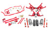  UMI Performance 1965-1966 GM A-Body Handling Package, 2” Lowering- Stage 3.5, Red - (UMI-ABF406-2-R) 