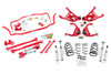  UMI Performance 1964 GM A-Body Handling Kit- Stage 4, 1" Lowering Spring, 550lb Spring, Red - (UMI-ABF408-64-1-R) 