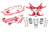  UMI Performance 1967 GM A-Body Handling Kit- Stage 4, 1" Lowering Spring, 550lb Spring, Red - (UMI-ABF408-67-1-R) 