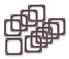  Holley Base Gasket 4500 Open Base 10PK - (HOL-200037) 