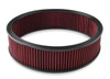  Holley Air Filter - Replacement - 16" x 4" - Red Washable Gauze Filter - (HOL-220-40) 