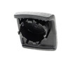  Auto Metal Direct Horn Button Black/Silver For Deluxe Steering Wheel 78-91 GM Pickup/87-91 GM SUV - (AMD-459-4078-1) 