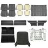 PUI Interiors 1965 Chevrolet Chevy II/Nova Interior Kit, Standard, Coupe, Black - (65NOVBLKINT-K)