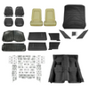 PUI Interiors 1967 Chevrolet Camaro Interior Kit, Standard, 4 Speed, Coupe, Black - (67CAMBLKINT-K)
